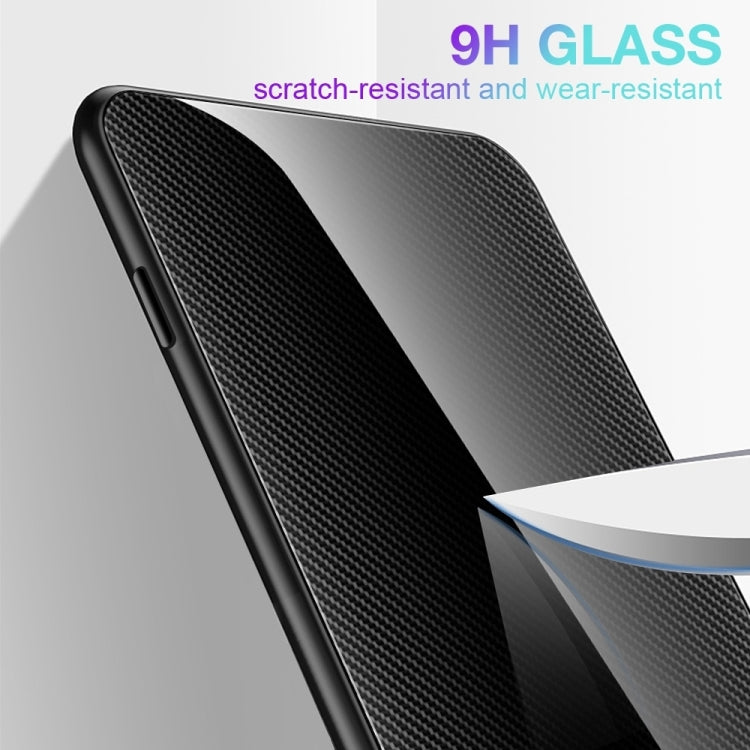 Texture Gradient Glass TPU Phone Case