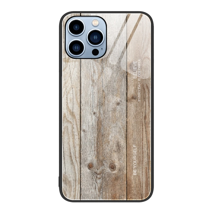 Wood Grain Glass Phone Case