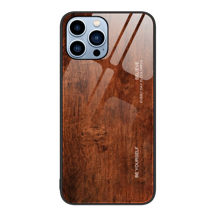 Wood Grain Glass Phone Case