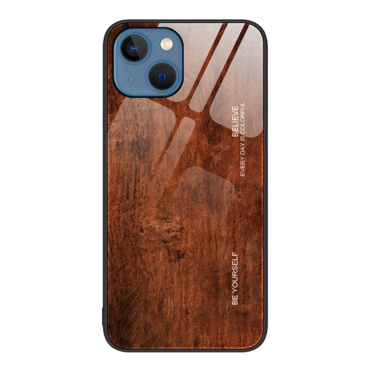 Wood Grain Glass Phone Case