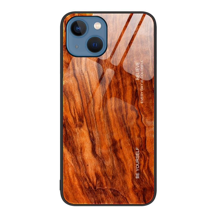 Wood Grain Glass Phone Case