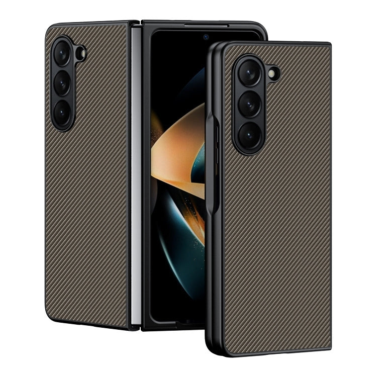 Ultra-thin Carbon Fiber Texture Printing Phone Case, For Galaxy Z Fold8 5G, For Galaxy Z Fold8 Ultra 5G, For Galaxy Z Flip8 5G, For Samsung Galaxy Z Fold7, For Samsung Galaxy Z Flip7, For Samsung Galaxy Z Flip6, For Samsung Galaxy Z Fold6              ...