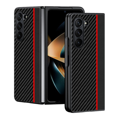 Ultra-thin Carbon Fiber Texture Printing Phone Case, For Galaxy Z Fold8 5G, For Galaxy Z Fold8 Ultra 5G, For Galaxy Z Flip8 5G, For Samsung Galaxy Z Fold7, For Samsung Galaxy Z Flip7, For Samsung Galaxy Z Flip6, For Samsung Galaxy Z Fold6              ...