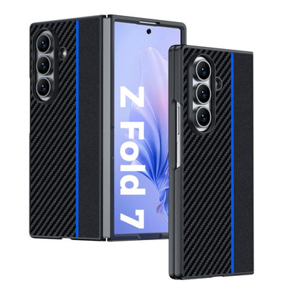 Ultra-thin Carbon Fiber Texture Printing Phone Case, For Galaxy Z Fold8 5G, For Galaxy Z Fold8 Ultra 5G, For Galaxy Z Flip8 5G, For Samsung Galaxy Z Fold7, For Samsung Galaxy Z Flip7, For Samsung Galaxy Z Flip6, For Samsung Galaxy Z Fold6              ...