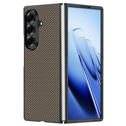 Ultra-thin Carbon Fiber Texture Printing Phone Case, For Galaxy Z Fold8 5G, For Galaxy Z Fold8 Ultra 5G, For Galaxy Z Flip8 5G, For Samsung Galaxy Z Fold7, For Samsung Galaxy Z Flip7, For Samsung Galaxy Z Flip6, For Samsung Galaxy Z Fold6              ...