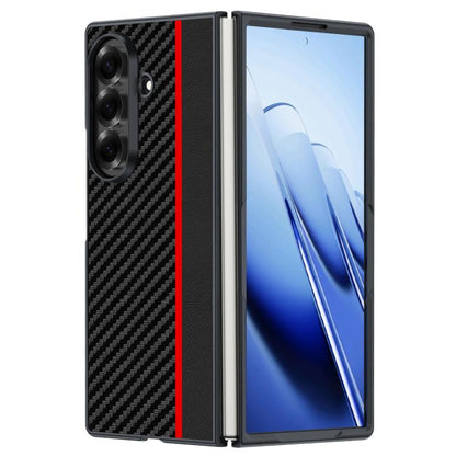 Ultra-thin Carbon Fiber Texture Printing Phone Case, For Galaxy Z Fold8 5G, For Galaxy Z Fold8 Ultra 5G, For Galaxy Z Flip8 5G, For Samsung Galaxy Z Fold7, For Samsung Galaxy Z Flip7, For Samsung Galaxy Z Flip6, For Samsung Galaxy Z Fold6              ...