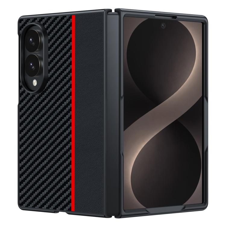 Ultra-thin Carbon Fiber Texture Printing Phone Case, For Galaxy Z Fold8 5G, For Galaxy Z Fold8 Ultra 5G, For Galaxy Z Flip8 5G, For Samsung Galaxy Z Fold7, For Samsung Galaxy Z Flip7, For Samsung Galaxy Z Flip6, For Samsung Galaxy Z Fold6              ...