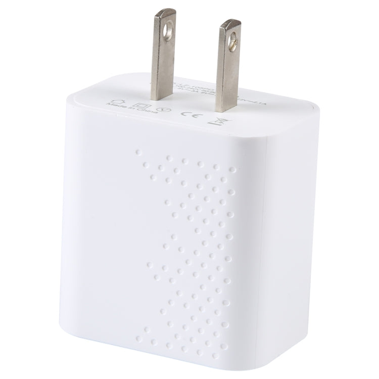 LZ-105PD 25W USB-C / Type-C Ports Dot Pattern Travel Charger