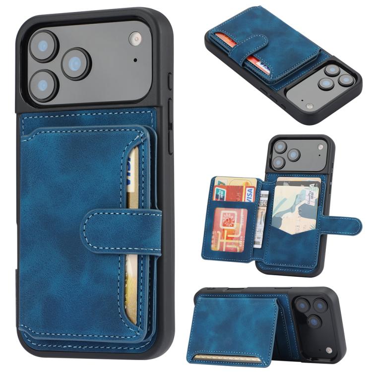 Skin Feel Dream RFID Anti-theft PU Card Bag Phone Case