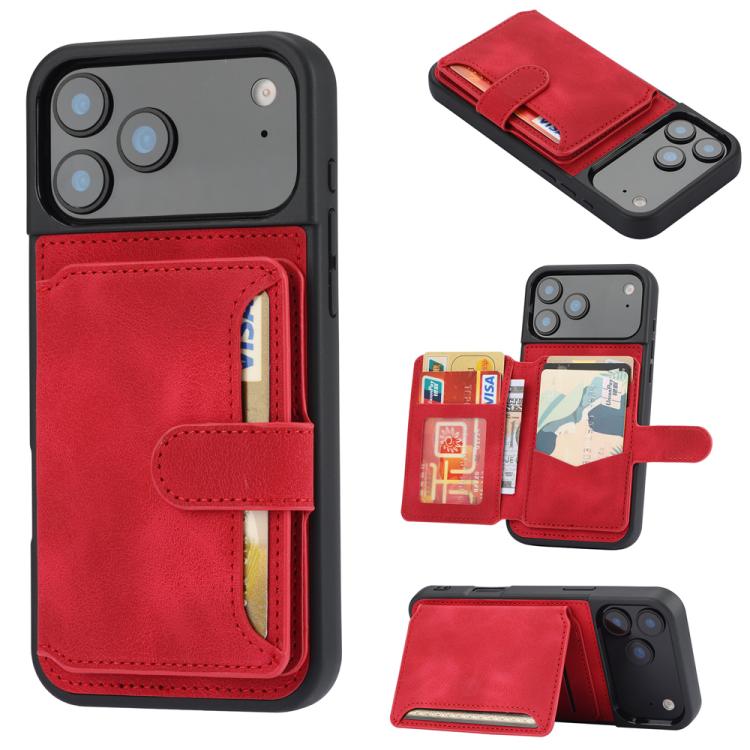 Skin Feel Dream RFID Anti-theft PU Card Bag Phone Case