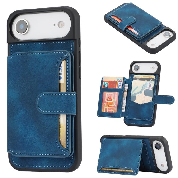 Skin Feel Dream RFID Anti-theft PU Card Bag Phone Case