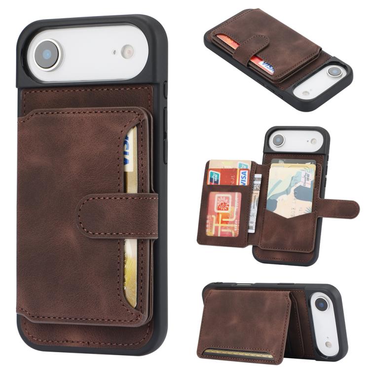 Skin Feel Dream RFID Anti-theft PU Card Bag Phone Case