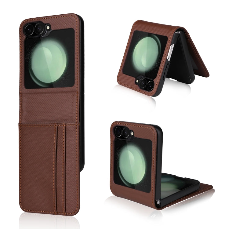 Card Slot PU Leather PC Phone Case