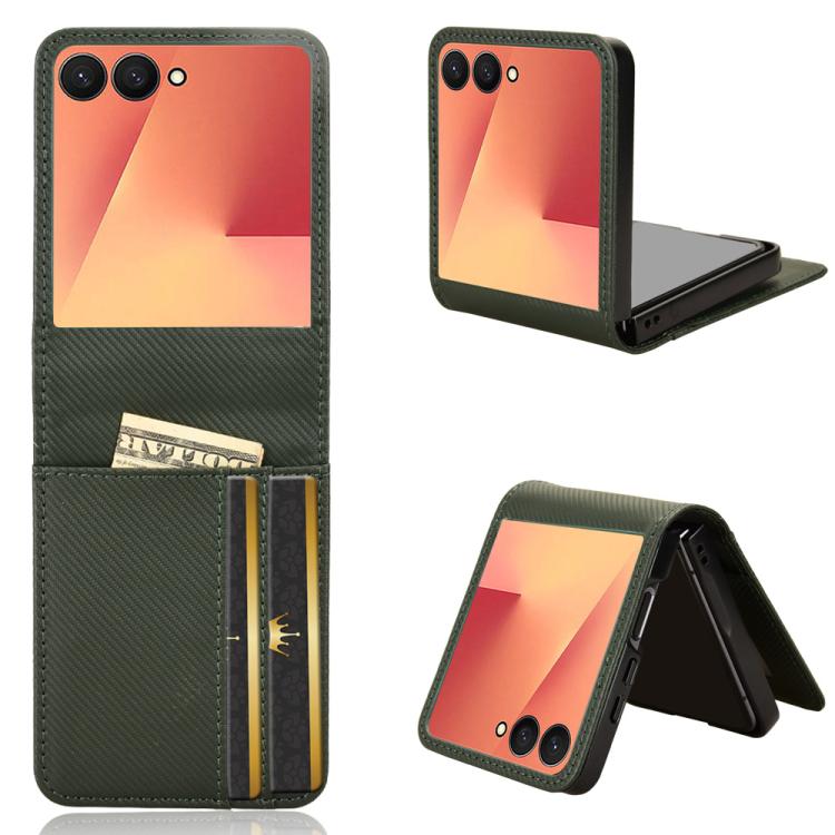 Card Slot PU Leather PC Phone Case