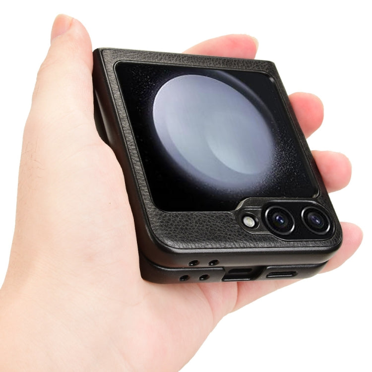 Litchi Texture Back Cover Phone Case