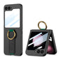 GKK Integrated Ultrathin Shockproof Phone Case with Ring Wrist Strap, For Galaxy Z Flip8 5G, For Samsung Galaxy Z Flip7 5G, For Samsung Galaxy Z Flip6, For Samsung Galaxy Z Flip5, For Samsung Galaxy Z Flip4 5G, For Samsung Galaxy Z Flip3 5G