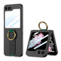 GKK Integrated Ultrathin Shockproof Phone Case with Ring Wrist Strap, For Galaxy Z Flip8 5G, For Samsung Galaxy Z Flip7 5G, For Samsung Galaxy Z Flip6, For Samsung Galaxy Z Flip5, For Samsung Galaxy Z Flip4 5G, For Samsung Galaxy Z Flip3 5G
