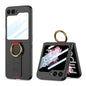 GKK Integrated Ultrathin Shockproof Phone Case with Ring Wrist Strap, For Galaxy Z Flip8 5G, For Samsung Galaxy Z Flip7 5G, For Samsung Galaxy Z Flip6, For Samsung Galaxy Z Flip5, For Samsung Galaxy Z Flip4 5G, For Samsung Galaxy Z Flip3 5G