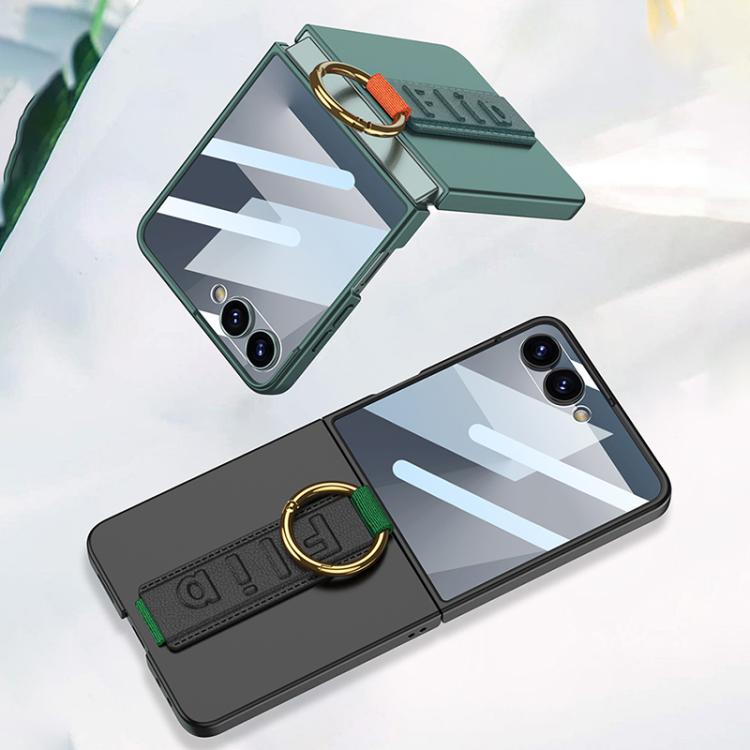 GKK Integrated Ultrathin Shockproof Phone Case with Ring Wrist Strap