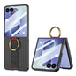 GKK Integrated Ultrathin Shockproof Phone Case with Ring Wrist Strap, For Galaxy Z Flip8 5G, For Samsung Galaxy Z Flip7 5G, For Samsung Galaxy Z Flip6, For Samsung Galaxy Z Flip5, For Samsung Galaxy Z Flip4 5G, For Samsung Galaxy Z Flip3 5G