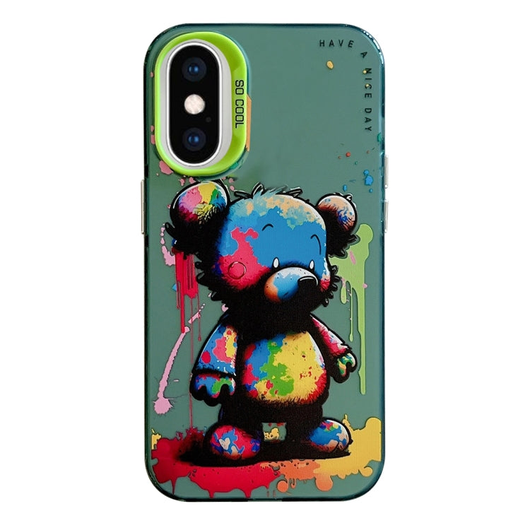 Animal Pattern Oil Painting Series PC + TPU Phone Case