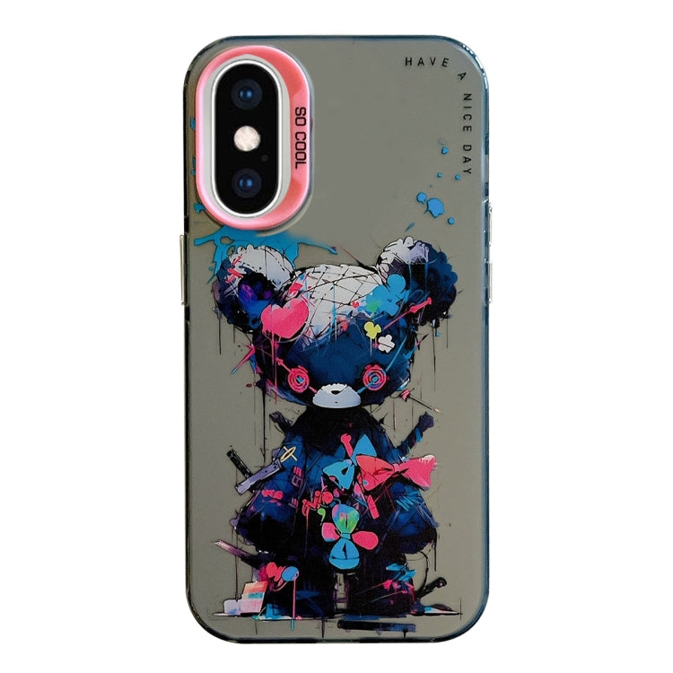 Animal Pattern Oil Painting Series PC + TPU Phone Case