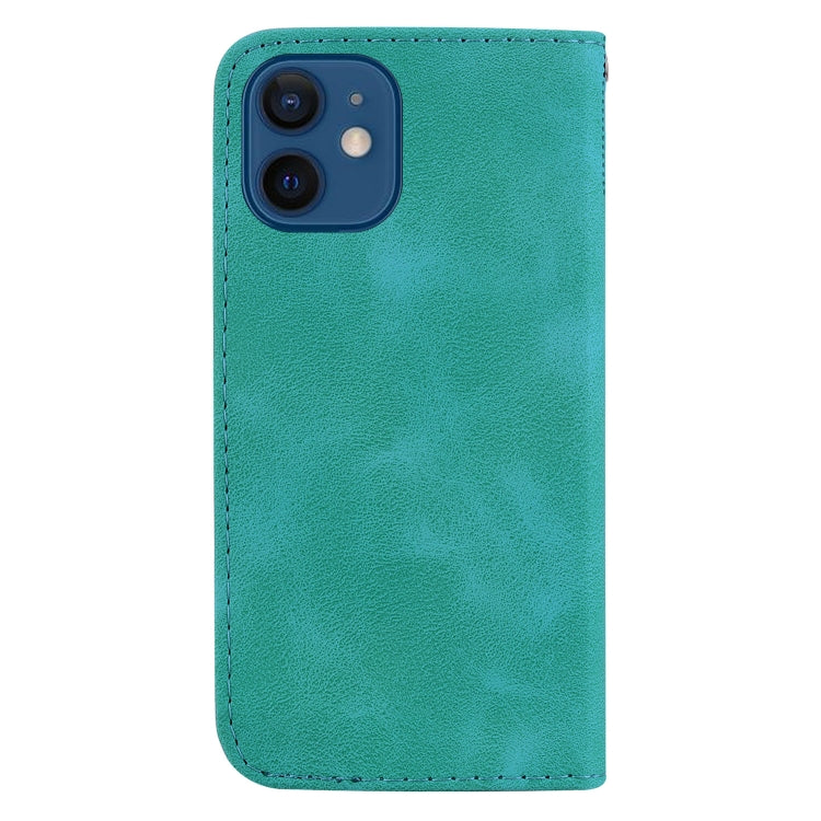 Seven-shaped Embossed Leather Phone Case