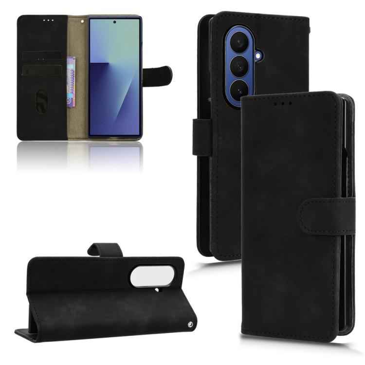 Skin Feel Magnetic Flip Leather Phone Case, For Samsung Galaxy Z Fold7 5G, For Samsung Galaxy Z Fold5