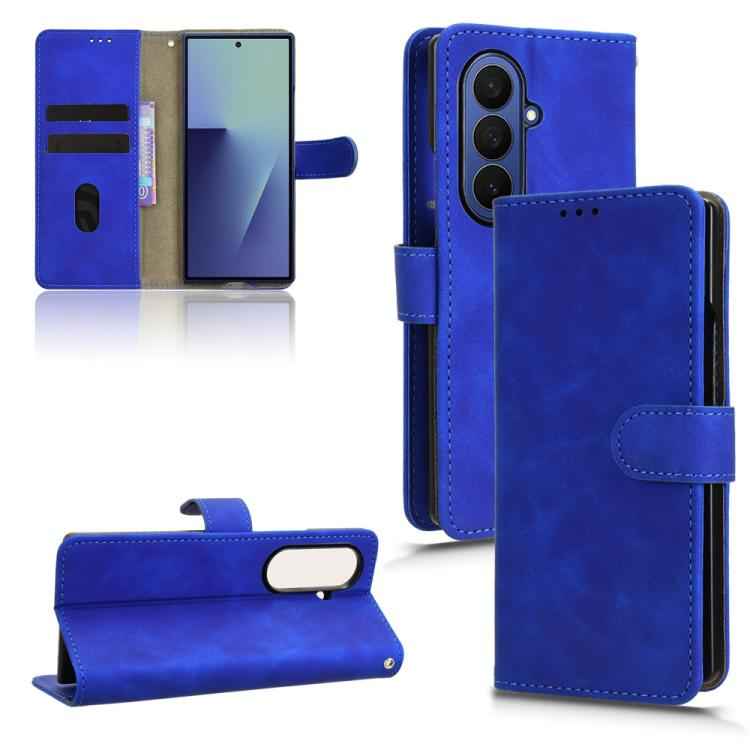Skin Feel Magnetic Flip Leather Phone Case, For Samsung Galaxy Z Fold7 5G, For Samsung Galaxy Z Fold5