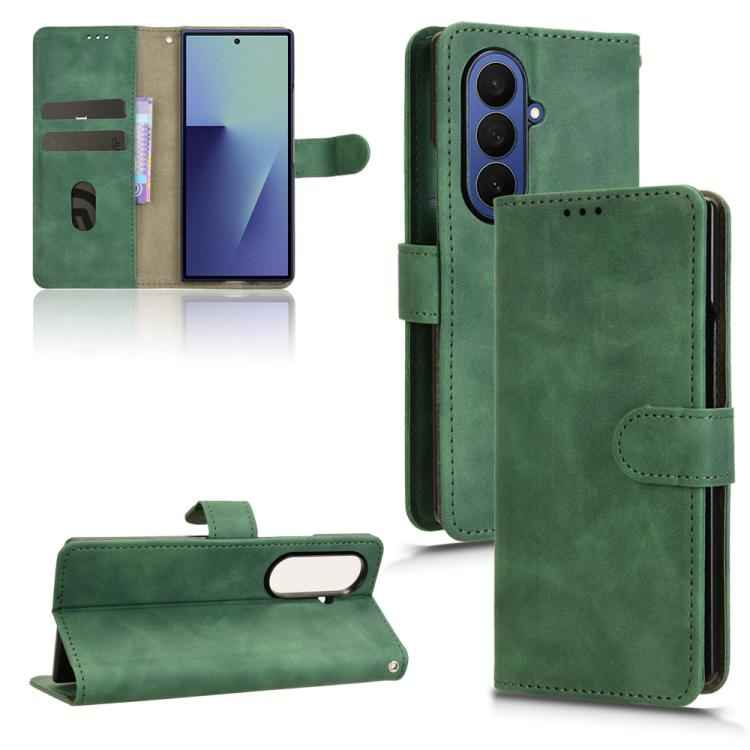 Skin Feel Magnetic Flip Leather Phone Case, For Samsung Galaxy Z Fold7 5G, For Samsung Galaxy Z Fold5