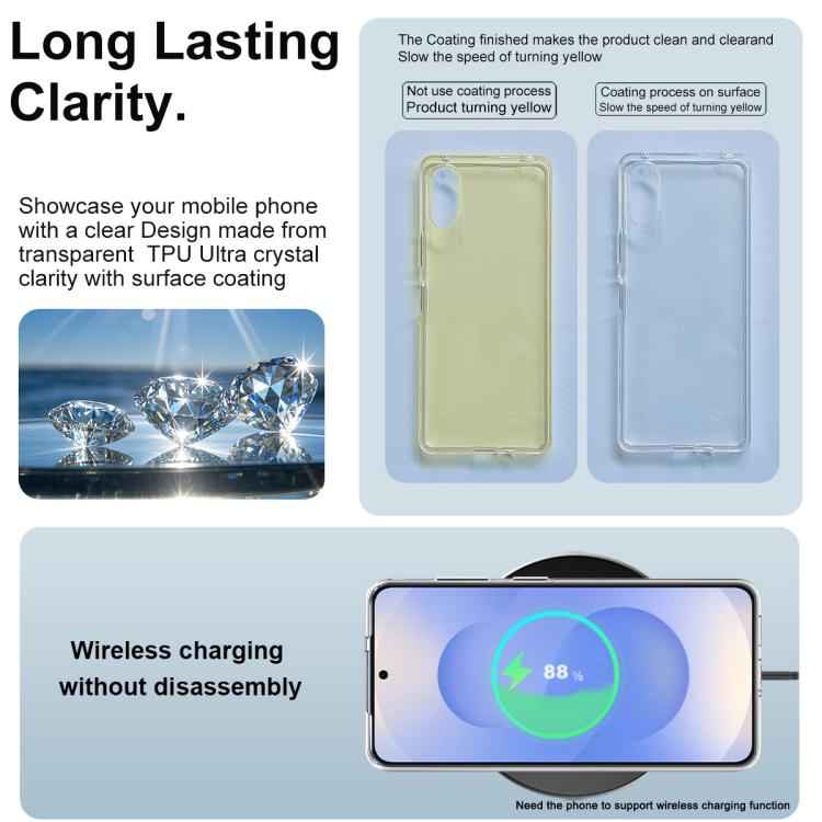 imak UX-10 Series Transparent Shockproof TPU Phone Case, For Samsung Galaxy S26+ 5G, For Samsung Galaxy S26 Ultra 5G, For Samsung Galaxy S26 5G, For Samsung Galaxy S25 FE 5G, For Samsung Galaxy S25 Edge 5G, For Samsung Galaxy S25 5G                    ...