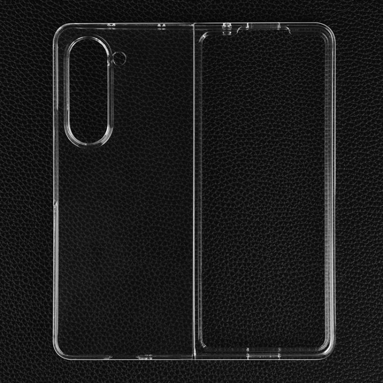 Transparent PC Shockproof Phone Case, For Samsung Galaxy Z Fold7 5G, For Samsung Galaxy Z Flip7 5G, For Samsung Galaxy Z Fold6, For Samsung Galaxy Z Fold5, For Samsung Galaxy Z Flip5, For Samsung Galaxy Z Fold4 5G, For Samsung Galaxy Z Flip4 5G