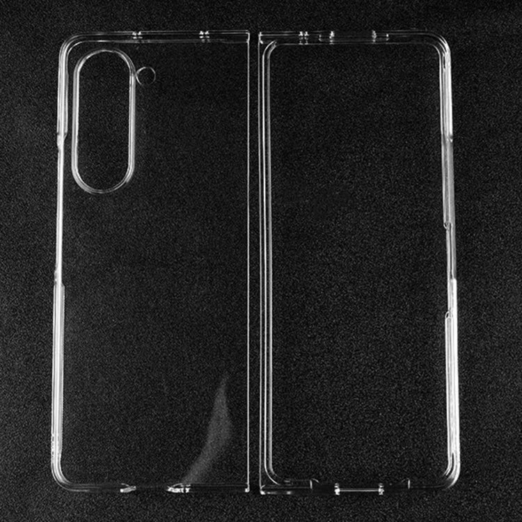 Transparent PC Shockproof Phone Case, For Samsung Galaxy Z Fold7 5G, For Samsung Galaxy Z Flip7 5G, For Samsung Galaxy Z Fold6, For Samsung Galaxy Z Fold5, For Samsung Galaxy Z Flip5, For Samsung Galaxy Z Fold4 5G, For Samsung Galaxy Z Flip4 5G