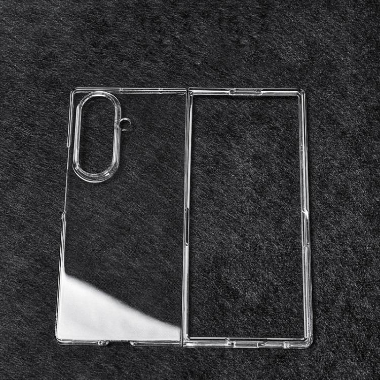 Transparent PC Shockproof Phone Case, For Samsung Galaxy Z Fold7 5G, For Samsung Galaxy Z Flip7 5G, For Samsung Galaxy Z Fold6, For Samsung Galaxy Z Fold5, For Samsung Galaxy Z Flip5, For Samsung Galaxy Z Fold4 5G, For Samsung Galaxy Z Flip4 5G
