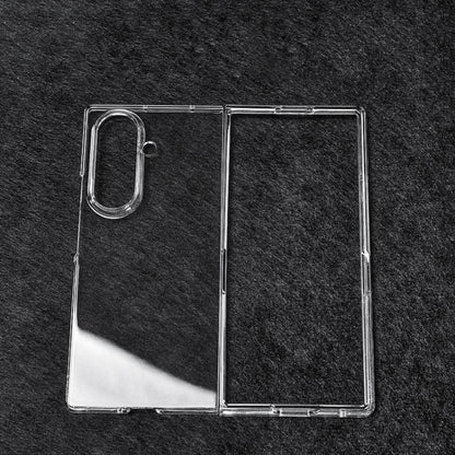 Transparent PC Shockproof Phone Case, For Samsung Galaxy Z Fold7 5G, For Samsung Galaxy Z Flip7 5G, For Samsung Galaxy Z Fold6, For Samsung Galaxy Z Fold5, For Samsung Galaxy Z Flip5, For Samsung Galaxy Z Fold4 5G, For Samsung Galaxy Z Flip4 5G