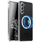 MagSafe Magnetic Frosted Metal Phone Case, For Samsung Galaxy S26 Ultra 5G, For Samsung Galaxy S25 5G, For Samsung Galaxy S25+ 5G, For Samsung Galaxy S25 Ultra 5G, For Samsung Galaxy S24 FE 5G, For Samsung Galaxy S24 Ultra 5G, For Samsung Galaxy S24+ 5...