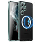 MagSafe Magnetic Frosted Metal Phone Case, For Samsung Galaxy S26 Ultra 5G, For Samsung Galaxy S25 5G, For Samsung Galaxy S25+ 5G, For Samsung Galaxy S25 Ultra 5G, For Samsung Galaxy S24 FE 5G, For Samsung Galaxy S24 Ultra 5G, For Samsung Galaxy S24+ 5...