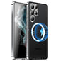 MagSafe Magnetic Frosted Metal Phone Case, For Samsung Galaxy S26 Ultra 5G, For Samsung Galaxy S25 5G, For Samsung Galaxy S25+ 5G, For Samsung Galaxy S25 Ultra 5G, For Samsung Galaxy S24 FE 5G, For Samsung Galaxy S24 Ultra 5G, For Samsung Galaxy S24+ 5...