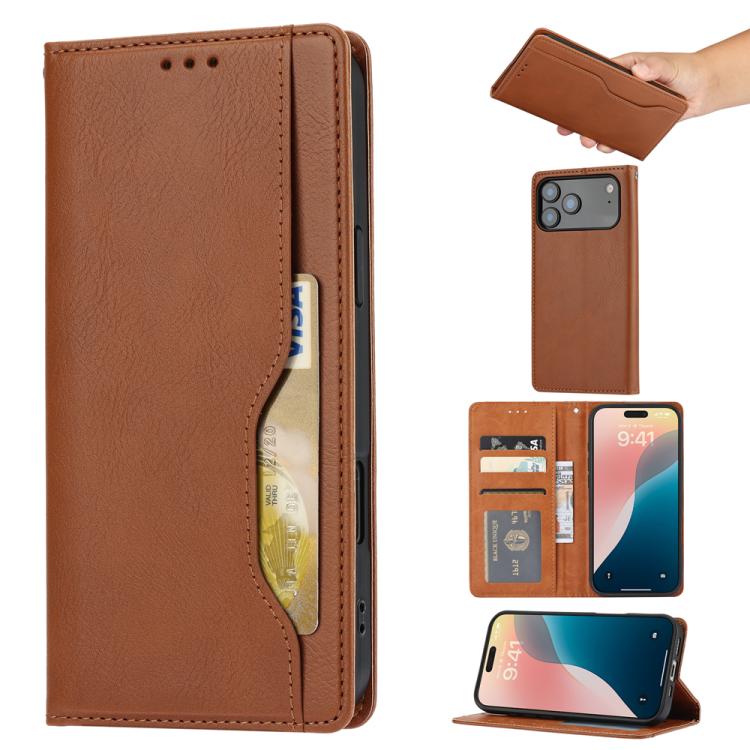 Knead Skin Texture Flip Leather Phone Case