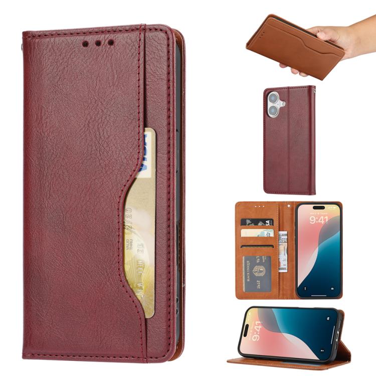 Knead Skin Texture Flip Leather Phone Case