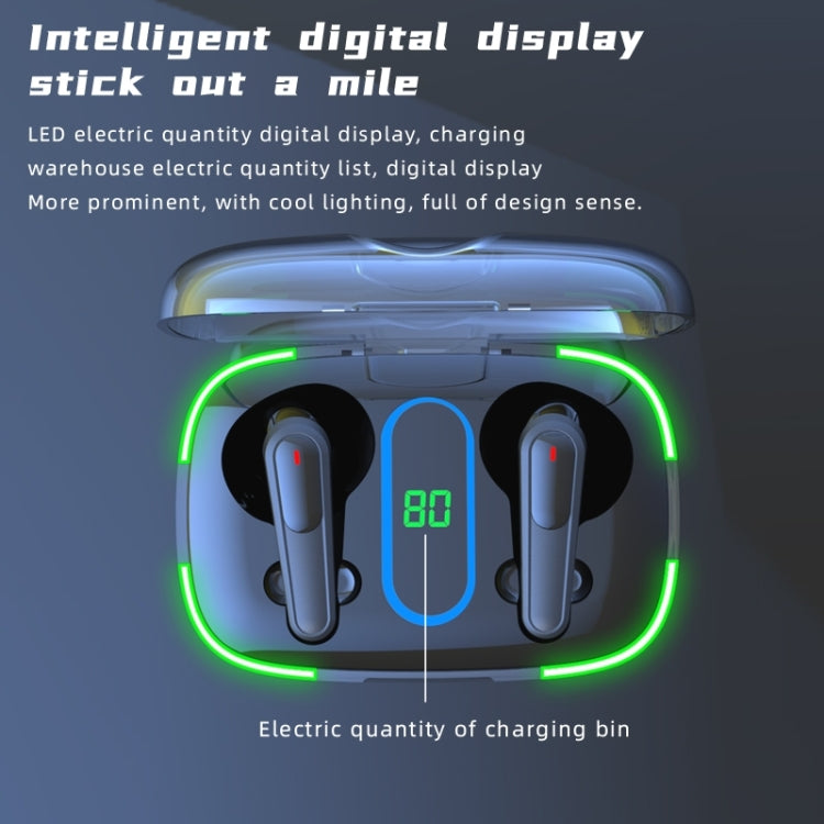 Pro 70 Intelligent Digital Display V5.3 Bluetooth Earphones