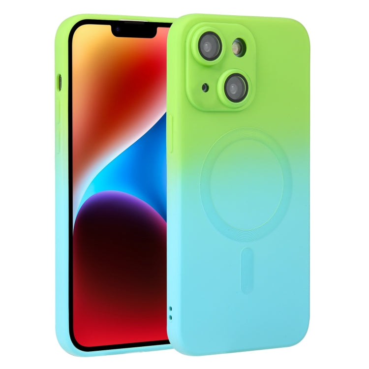 Liquid TPU Silicone Gradient MagSafe Phone Case