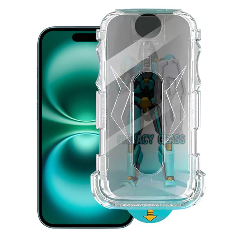 Easy Install 28 Degree Privacy Armor Tempered Glass Film