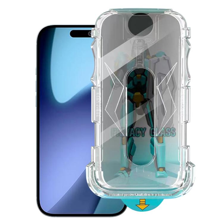 Easy Install 28 Degree Privacy Armor Tempered Glass Film