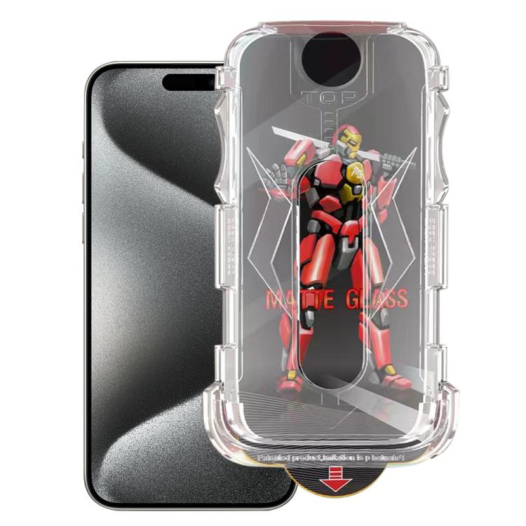 Easy Install Matte Armor Tempered Glass Film