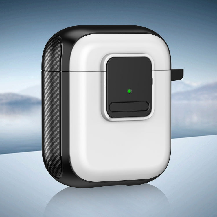 TPU + PC Wireless Earphones Case with Magnetic Switch