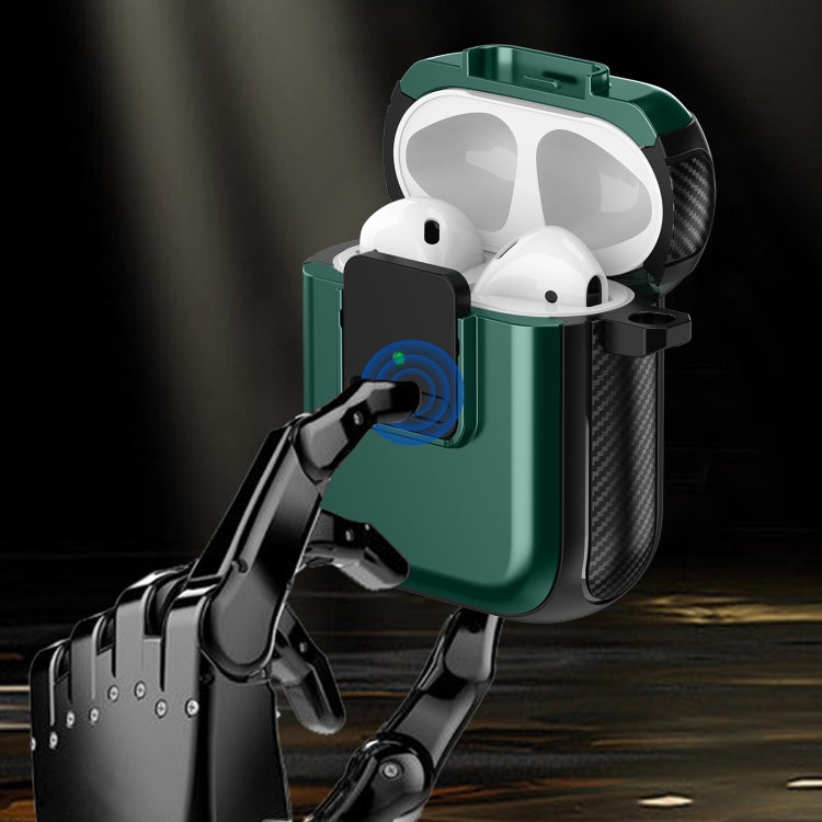 TPU + PC Wireless Earphones Case with Magnetic Switch