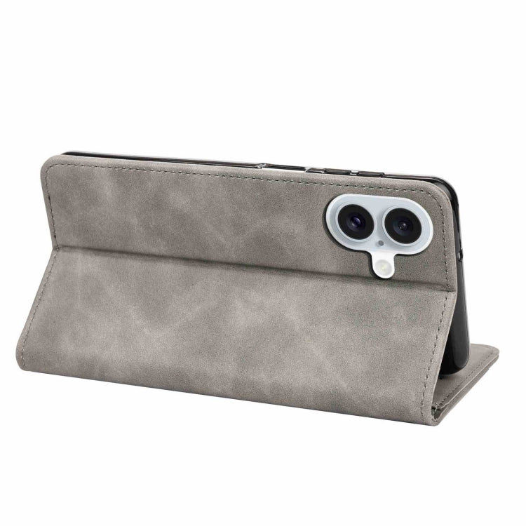 Skin Feel Splicing Leather Phone Case