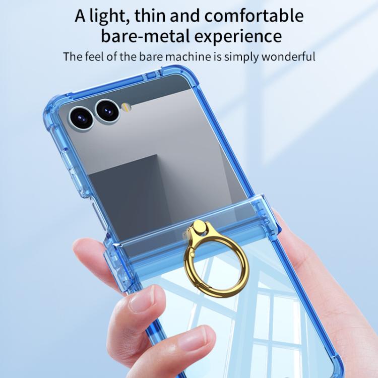 Gkk Airbag Hinge Silicone Phone Case with Ring Holder