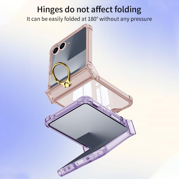 Gkk Airbag Hinge Silicone Phone Case with Ring Holder